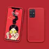 Чехол бампер Anomaly Silicone (с микрофиброй) для Samsung Galaxy A31 Red (Красный)