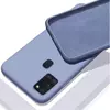 Чехол бампер Anomaly Silicone (с микрофиброй) для Samsung Galaxy M21 Purple (Пурпурный)