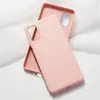 Чехол бампер Anomaly Silicone (с микрофиброй) для Samsung Galaxy S10 Lite Sand Pink (Песочный Розовый)