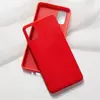 Чехол бампер Anomaly Silicone (с микрофиброй) для Samsung Galaxy S10 Lite Red (Красный)
