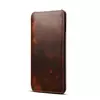 Кожаный чехол книжка для Samsung Galaxy S10 Plus Anomaly Wax Oil Brown (Коричневый)