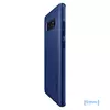 Противоударный чехол бампер Spigen Thin Fit 360 для Samsung Galaxy Note 8 N950 Deepsea Blue (Морской Синий)