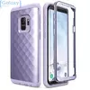 Чехол бампер Clayco Hera Full-Body Case with Screen Protector для Samsung Galaxy S9 Purple (Пурпурный)