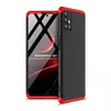 Противоударный чехол бампер GKK Dual Armor для Samsung Galaxy M31s Black / Red (Черный / Красный)