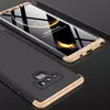 Чехол бампер GKK Dual Armor Case для Samsung Galaxy Note 9 Black/Gold (Черный/Золотой)