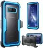 Чехол бампер i-Blason Armorbox (встроенная подставка) для Samsung Galaxy S8 Plus G955F Blue (Синий)
