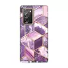 Противоударный чехол бампер i-Blason Cosmo для Samsung Galaxy Note 20 Marble Purple (Фиолетовый Мрамор) 843439132351