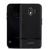 Чехол бампер idools Leather Fit для Samsung Galaxy J4 2018 J400F Black (Черный)
