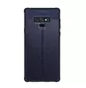 Чехол бампер Imak TPU Leather Pattern для Samsung Galaxy Note 9 Blue (Синий)