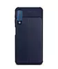 Чехол бампер Imak TPU Leather Pattern для Samsung Galaxy A50 Blue (Синий)