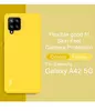 Чехол бампер Imak UC-2 для Samsung Galaxy A42 Yellow (Желтый) 6957476854481