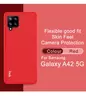 Чехол бампер Imak UC-2 для Samsung Galaxy A42 Red (Красный) 6957476855532