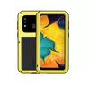 Противоударный чехол бампер Love Mei PowerFull для Samsung Galaxy A20 Yellow (Желтый)