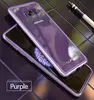 Чехол бампер Luphie Magnetic Case для Samsung Galaxy S8 G950F Transparent/Purple (Прозрачный/Пурпурный) 