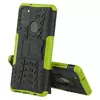 Противоударный чехол бампер Nevellya Case (встроенная подставка) для Samsung Galaxy A31 Green (Зеленый)
