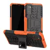 Противоударный чехол бампер Nevellya Case (встроенная подставка) для Samsung Galaxy A41 Orange (Оранжевый)
