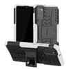 Противоударный чехол бампер Nevellya Case (встроенная подставка) для Samsung Galaxy A41 White (Белый)