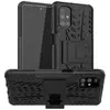 Противоударный чехол бампер Nevellya Case (встроенная подставка) для Samsung Galaxy M31s Black (Черный)