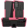 Противоударный чехол бампер Nevellya Case (встроенная подставка) для Samsung Galaxy M31s Pink (Розовый)