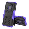 Противоударный чехол бампер Nevellya Case (встроенная подставка) для Samsung Galaxy M21 Purple (Пурпурный)