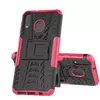Противоударный чехол бампер Nevellya Case (встроенная подставка) для Samsung Galaxy A10s Pink (Розовый)