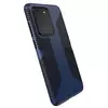 Противоударный чехол бампер Speck Presidio Grip для Samsung Galaxy S20 Ultra Black / Blue (Синий / Черный)