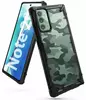 Оригинальный чехол бампер Ringke Fusion-X для Samsung Galaxy Note 20 Camo / Black (Камуфляж / Черный) 8809716076666