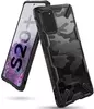 Оригинальный чехол бампер Ringke Fusion-X для Samsung Galaxy S20 Plus Camo / Black (Камуфляж / Черный)
