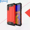 Противоударный чехол бампер Anomaly Rugged Hybrid для Samsung Galaxy A7 2018 Red (Красный)