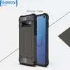 Противоударный чехол бампер Anomaly Rugged Hybrid для Samsung Galaxy S10 Dark Blue (Темно Синий)