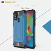 Противоударный чехол бампер Anomaly Rugged Hybrid для Samsung Galaxy M31 Blue (Синий)