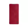 Чехол книжка для Samsung Galaxy S10 Lite Nillkin Qin Red (Красный)