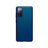 Чехол бампер Nillkin Super Frosted Shield для Samsung Galaxy S20 FE Blue (Синий)