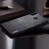 Чехол бампер X-Level Leather Bumper для Samsung Galaxy A10s Black (Черный)