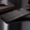 Чехол бампер X-Level Leather Bumper для Samsung Galaxy A50s Coffee (Кофейный)