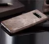 Чехол бампер X-Level Leather Bumper для Samsung Galaxy A80 Coffee (Кофейный)