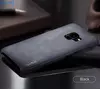 Чехол бампер X-Level Leather Bumper для Samsung Galaxy S9 Plus Black (Черный)