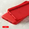 Чехол бампер X-Level Silicone (с микрофиброй) для Samsung Galaxy A30s Red (Красный)