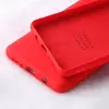 Чехол бампер X-Level Silicone (с микрофиброй) для Samsung Galaxy M11 Red (Красный)