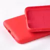 Чехол бампер X-Level Silicone (с микрофиброй) для Samsung Galaxy A51 Red (Красный)