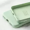 Чехол бампер X-Level Silicone (с микрофиброй) для Samsung Galaxy S10 Plus Green (Зеленый)