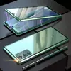 Чехол бампер для Samsung Galaxy S21 FE Anomaly Magnetic 360 With Glass Green (Зеленый)