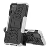 Противоударный чехол бампер Nevellya Case (встроенная подставка) для Samsung Galaxy M32 White (Белый)