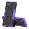 Противоударный чехол бампер Nevellya Case (встроенная подставка) для Samsung Galaxy M32 Purple (Пурпурный)