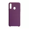 Чехол бампер Anomaly Silicone для Samsung Galaxy A20s Purple (Пурпурный)