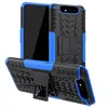 Противоударный чехол бампер Nevellya Case (встроенная подставка) для Samsung Galaxy A90 Blue (Синий)