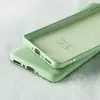 Чехол бампер X-Level Silicone (с микрофиброй) для Samsung Galaxy A22 Green (Зеленый)