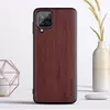 Чехол бампер Anomaly Wooden Style для Samsung Galaxy A22 Red (Красный)