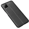 Чехол бампер Anomaly Leather Fit для Samsung Galaxy M62 Black (Черный)