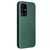 Чехол книжка для Samsung Galaxy A03s Anomaly Carbon Book Green (Зеленый)